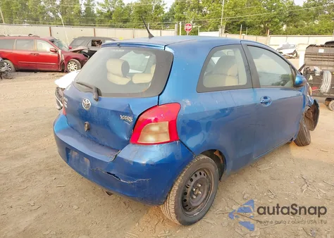 2007 Toyota Yaris z USA, uszkodzony, nr VIN JTDJT923X75080184